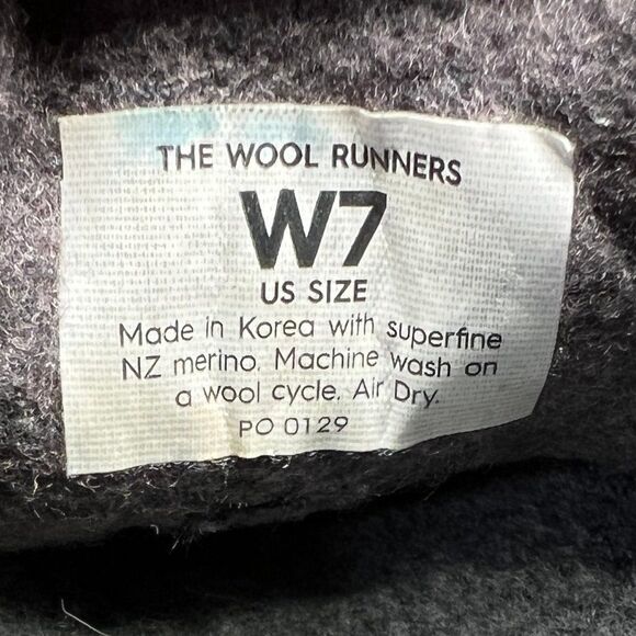 Allbirds Women's Size 7 Black Wool Runners Running Shoes - Picture 10 of 10